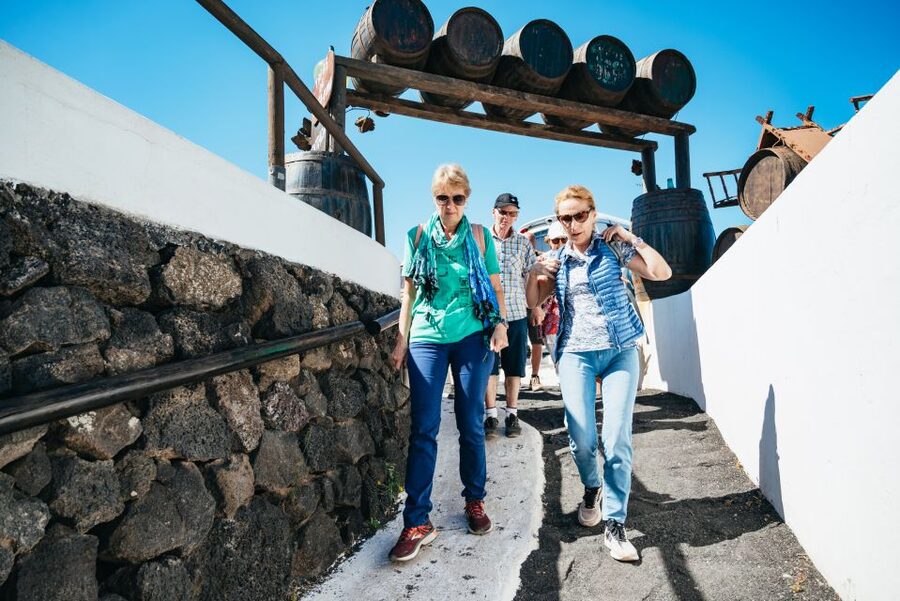 Lanzarote: Timanfaya National Park & La Geria Tour - El Golfo and the Green Lagoon viewpoint