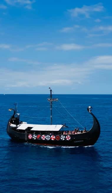 Los Cristianos: Whale Watching Cruise w/Swim Stop & Drinks - Viking entertainment, face painting, and food