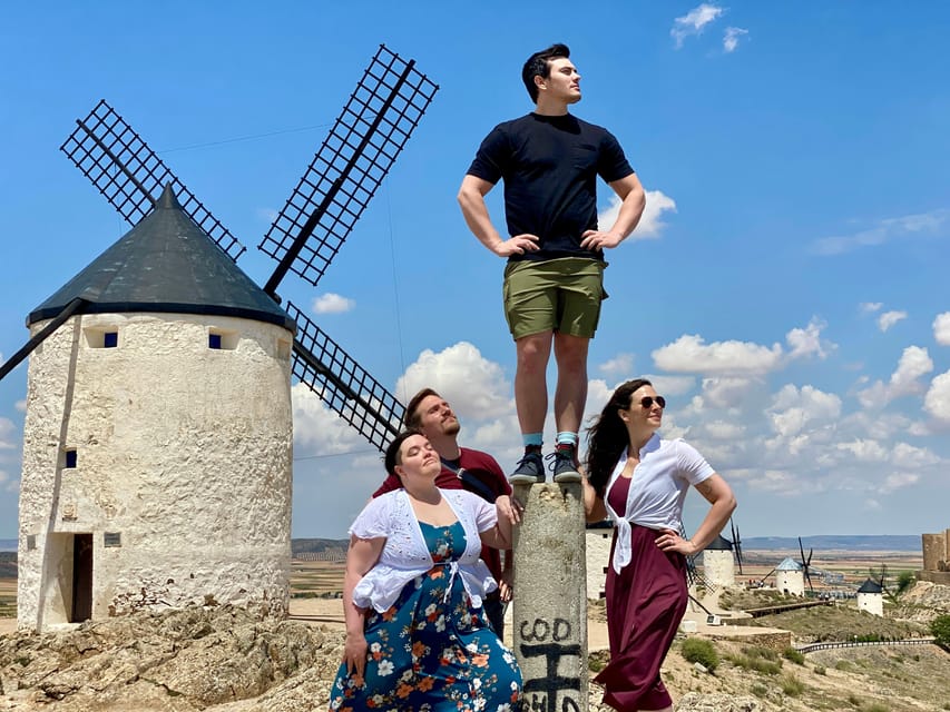 Madrid: Don Quixote de la Mancha Windmills & Toledo Tour - The ride from Madrid to the hilltop mills