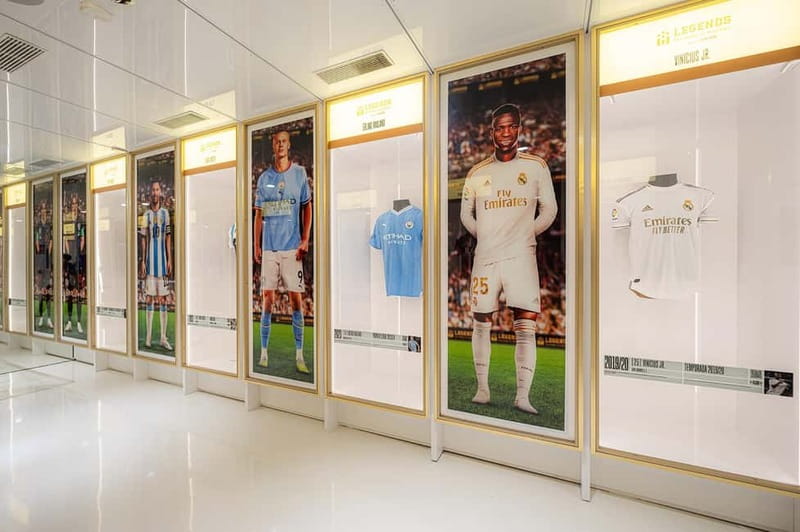 Madrid: Entry Ticket to Legends The Home of Football Museum - The collection: jerseys, trophies, and the real story behind replicas