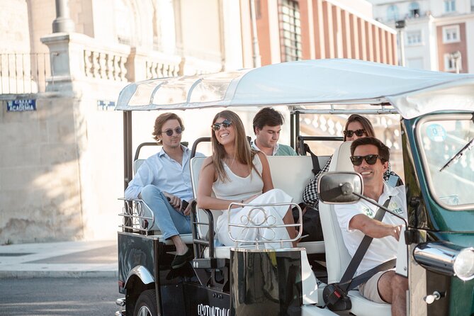 Madrid Express Tour with Local Guide in Eco Tuk Tuk Private - Congress, lions, and the Plaza de Cibeles route
