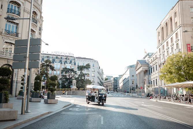 Madrid Express Tour with Local Guide in Eco Tuk Tuk Private - The Prado Museum from the outside