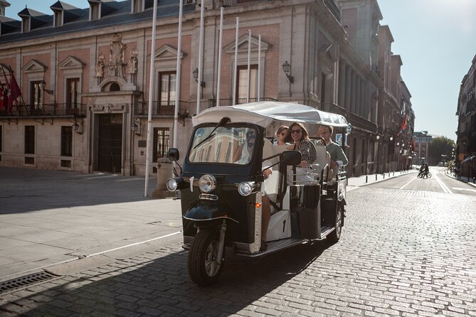 Madrid Express Tour with Local Guide in Eco Tuk Tuk Private - Atocha station and the southern gateway