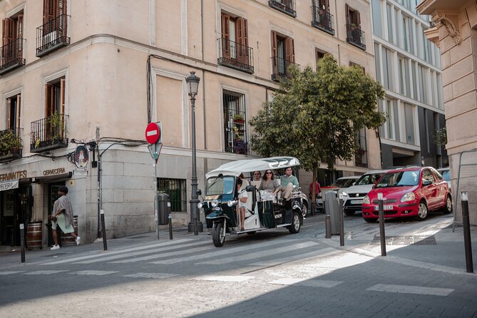 Madrid Historical Tour with Local Guide in Eco Tuk Tuk Private - Congress, Cibeles, and Spain’s public life