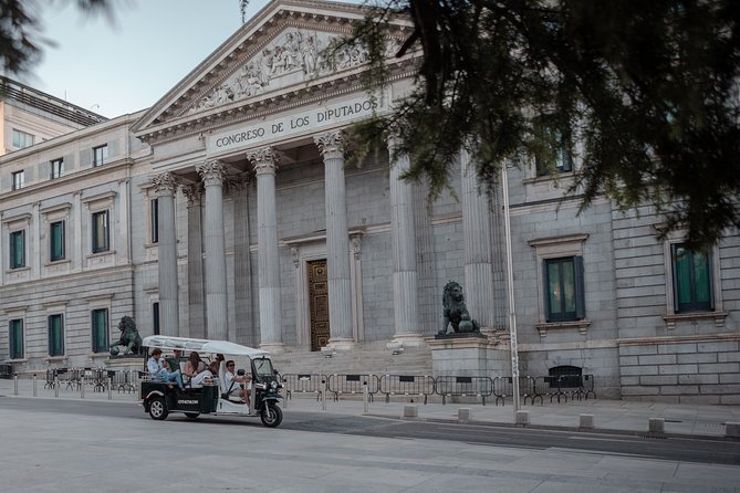 Madrid Historical Tour with Local Guide in Eco Tuk Tuk Private - The Prado Museum and San Jerónimo el Real