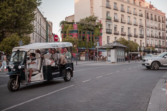 Madrid Historical Tour with Local Guide in Eco Tuk Tuk Private - Starting near the Royal Palace at Plaza de Oriente