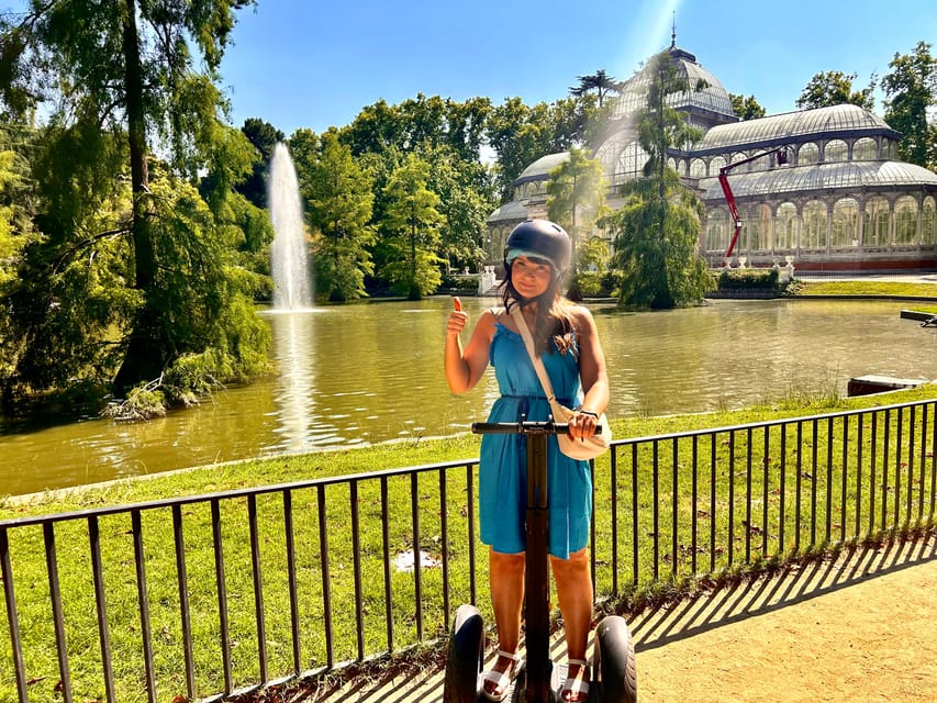 Madrid: Iconic Retiro Park Segway Tour - The Fallen Angel and its unusual number