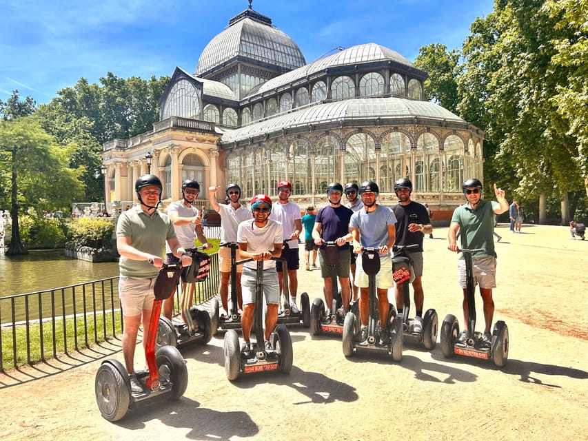 Madrid: Iconic Retiro Park Segway Tour - Starting at Avenida Menéndez Pelayo, 9
