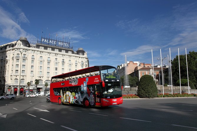 Madrid Panoramic City Bus Tour - The Blue Route through royal and artistic Madrid