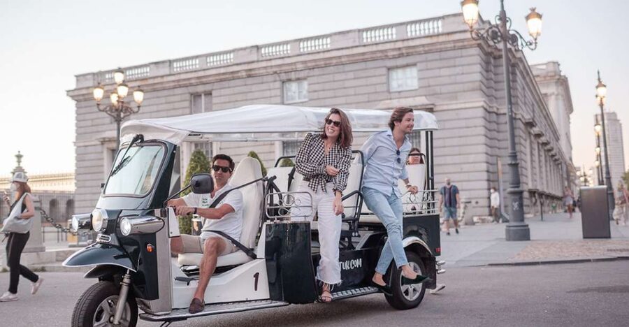 Madrid: Private City Tour by Eco Tuk Tuk - Madrid by Tuk Tuk: Key Points