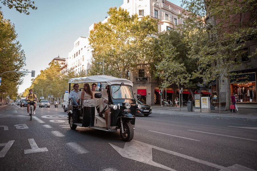 Madrid: Private City Tour by Eco Tuk Tuk - Las Letras and the Cervantes Connection