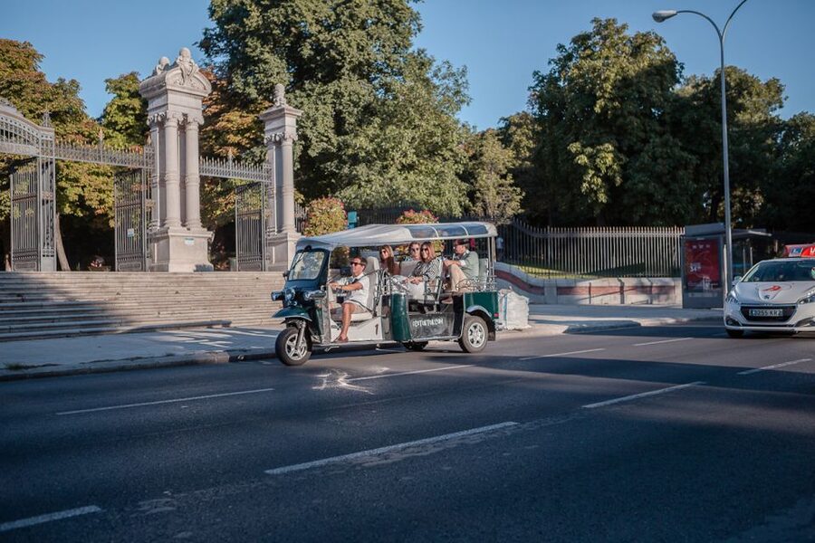 Madrid: Private City Tour by Eco Tuk Tuk - The Congress, Neptune, and the Prado Frontage