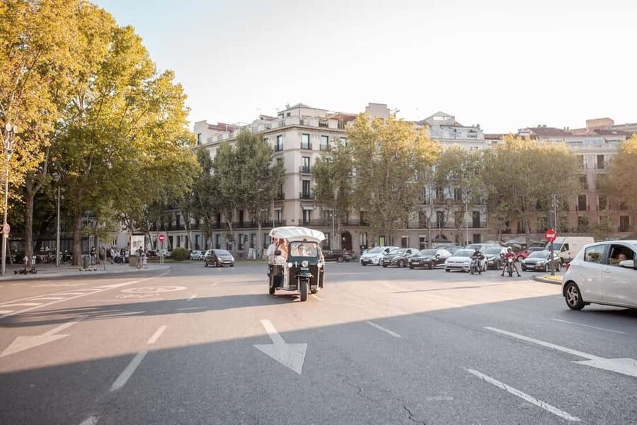 Madrid: Private City Tour by Eco Tuk Tuk - The Royal Palace and Almudena Cathedral