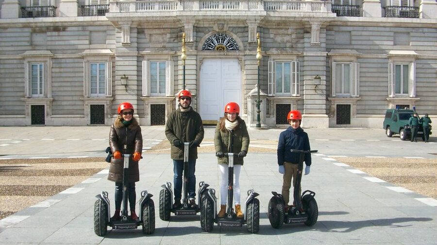 Madrid Private Segway tour. Retiro Park - Centro Historico - Templo de Debod and western Madrid