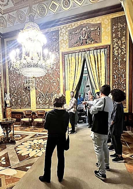 Madrid: Royal Palace Guided Tour with Entry Ticket - The main staircase and entrance halls