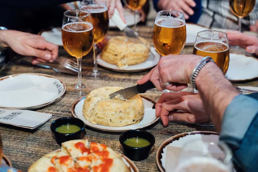 Madrid: Tapas Food Tour with Drinks and Food - First tastings: classic Madrid flavors