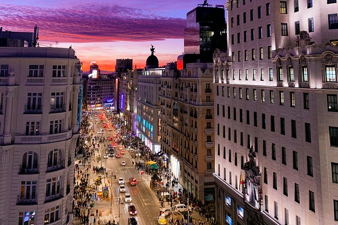 Madrid Walking Tour from Puerta del Sol to Retiro Park - Gran Vía, the city’s main stage