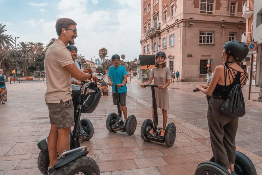 Malaga: 2-Hour Monumental Segway Tour - The climb to Monte de Gibralfaro