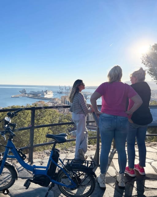 Malaga: Castle Hill and Fisherman Village E-Bike Tour - Downhill toward Pedregalejo
