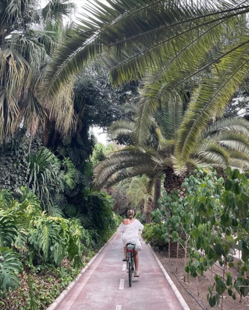 Malaga: Castle Hill and Fisherman Village E-Bike Tour - Riding the beach promenade to Miramar Palace
