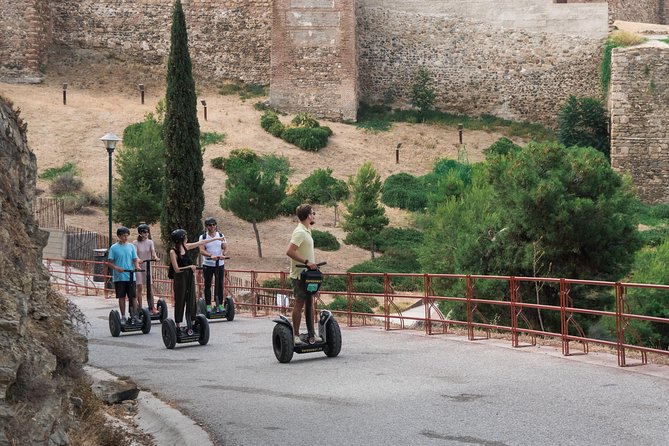 Malaga City Tour 2 Hours Monumental Segway Tour - Along the beach area
