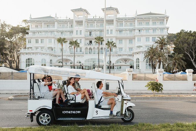 Malaga Expert Tour with Local Guide in Eco Tuk Tuk Private - Gibralfaro viewpoint, the payoff above Malaga