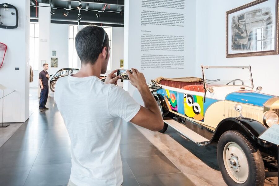 Málaga: Museo del Automóvil y la Moda Ticket - The popular-car section brings you back to earth