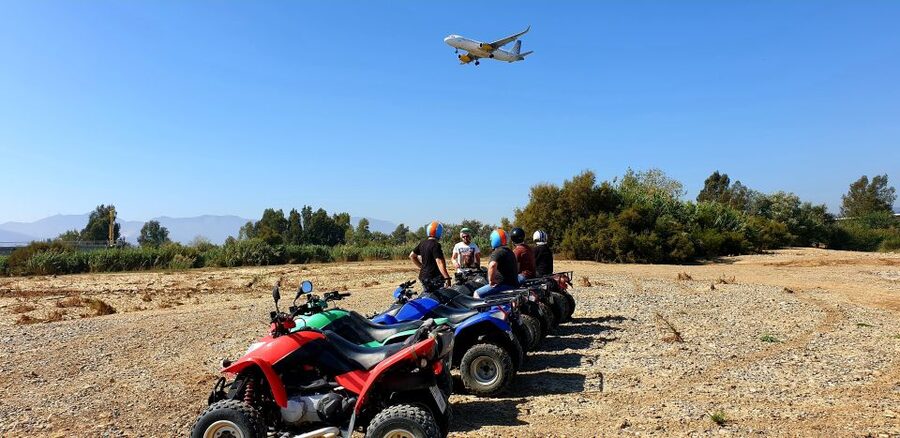 Málaga: Off-Road 2-Seater Quad Tour through Land and River - Crossing the Guadalhorce River
