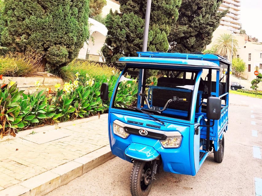 Malaga: Tuk tuk tour - Price, timing, and what you really receive