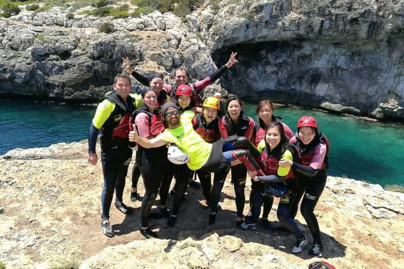 Mallorca Half-Day Coasteering Experience - Starting with the rocks and first jumps