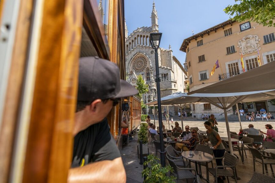 Mallorca: Island Tour with Boat, Tram & Train from the South - The wooden train through the mountains