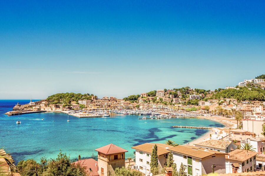 Mallorca: Island Trip by Train, Tramway, and Boat - The boat to Sa Calobra shows Mallorca from the water