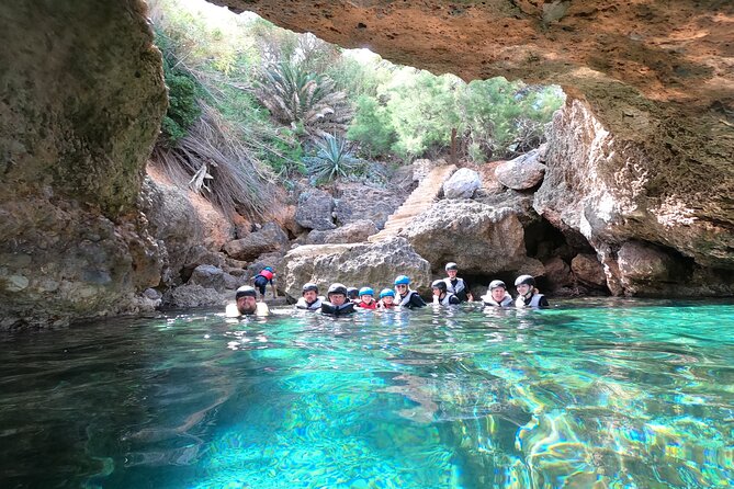 Mallorca: Kayaking, Sea Cave, Cliff Jumping & Snorkel Tour - Entering the marine cave