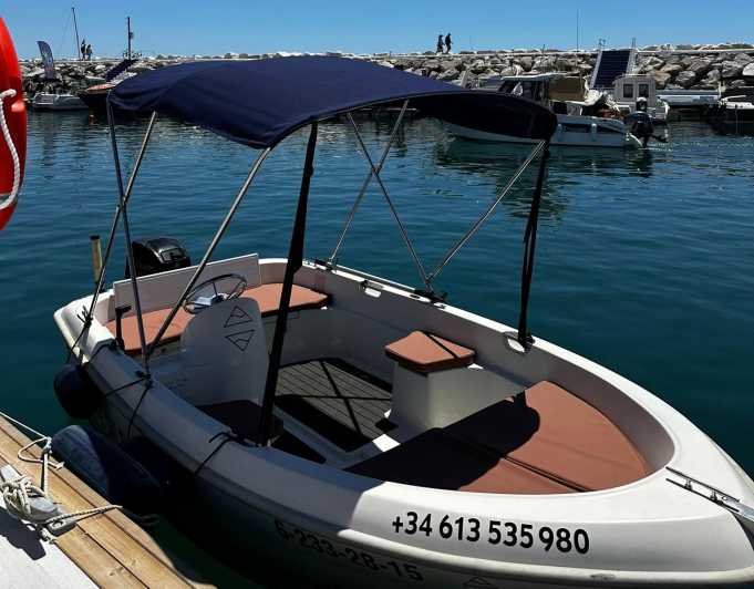 Marbella: Puerto Banús Boat Rental with No License Needed - Taking the helm instead of following a set route