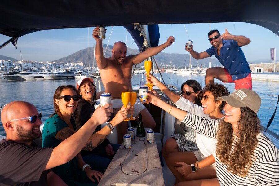Marbella: Sailing & Dolphin Watching with Snacks and Drinks - Views of Marbella, Gibraltar, and Africa