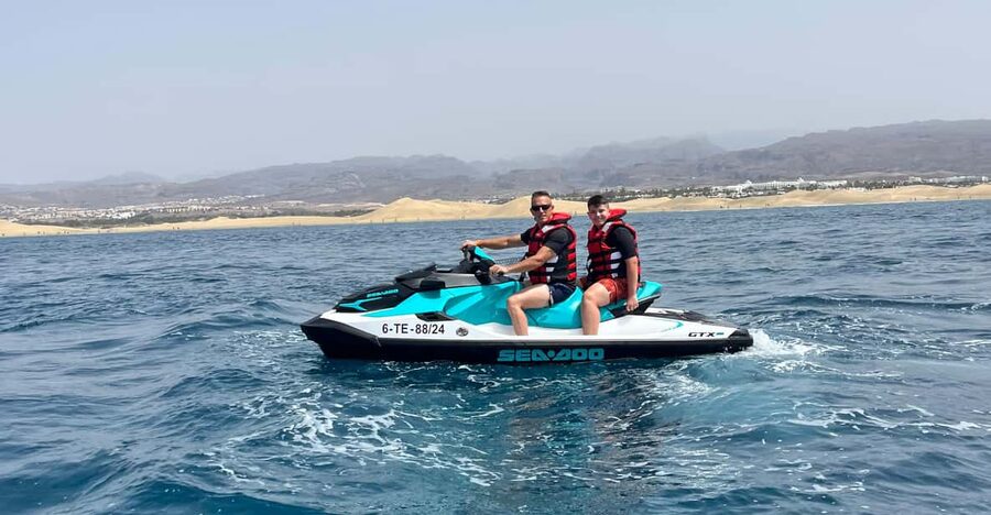 Maspalomas: Jet Ski Tour with Hotel Transfer - The guide makes a real difference