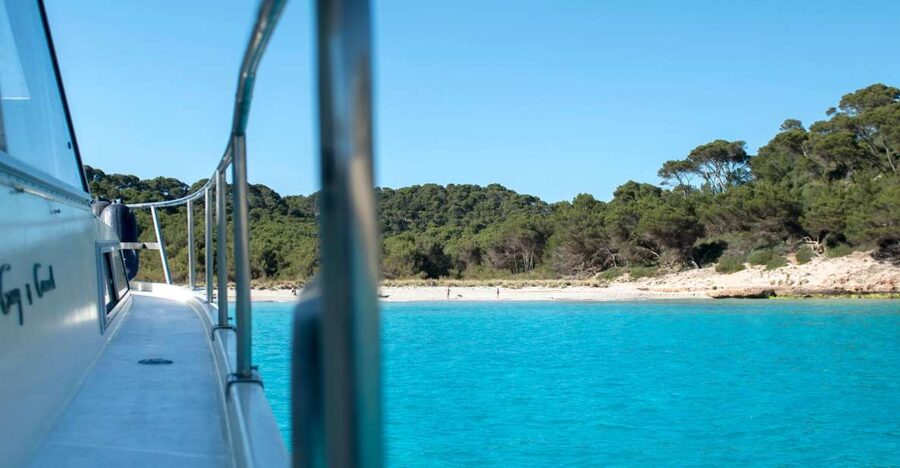 Menorca: 3.5 Hour South Coast Boat Excursion - Turqueta, Macarella, and Macarelleta from the water
