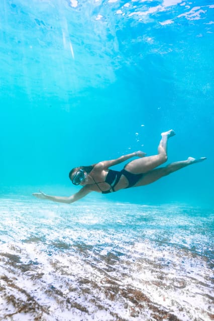 Menorca: Natural Coves and Beaches Boat Trip & Paella Lunch - Cala Turqueta: swimming, snorkeling, and blue water