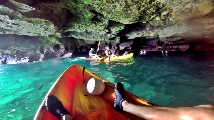 Mogán: Guided Kayak to Caves and Snorkeling Tour - What to bring and what to leave behind