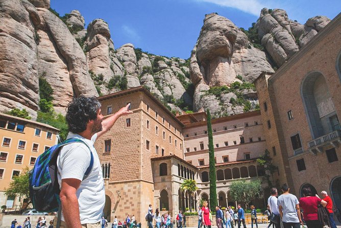 Montserrat Day Trip Private or Small Group with Basilica Tickets - Montserrat’s monastery and Benedictine setting