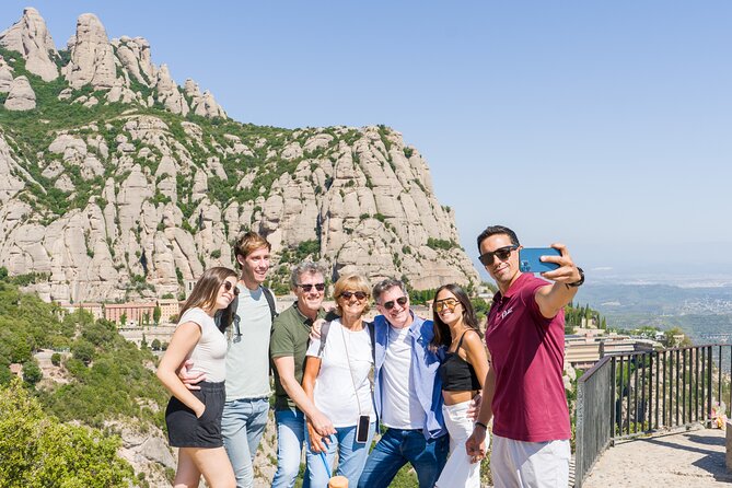 Montserrat Full Day Tour with Farmhouse Lunch and Winery Visit - The monastery and La Moreneta