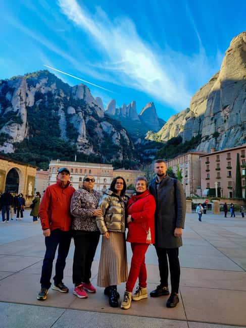 Montserrat Small Group Tour with Train and Cable Car - A guided walk through the monastery and Basilica