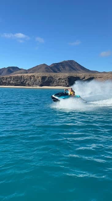 Morro Jable: Guided Jet Ski Safari (without license) - The $169 price and what it really covers