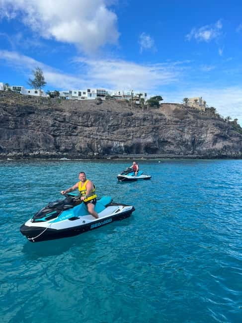 Morro Jable: Guided Jet Ski Safari (without license) - Who will enjoy this most