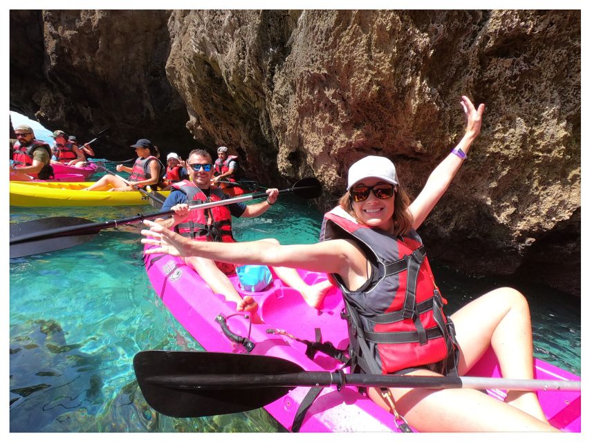 Nerja: Cliffs of Maro-Cerro Gordo Guided Kayak Tour - Key points at a glance
