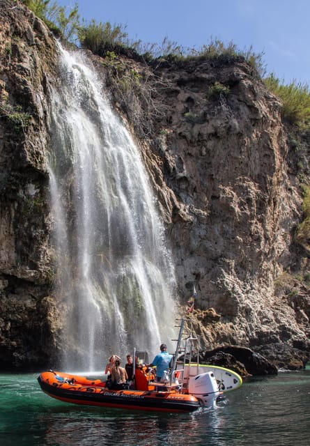 Nerja-Maro: Snorkeling & Sea Scooter Speedboat Trip - A speedboat ride to Nerja’s best-known sea cliffs