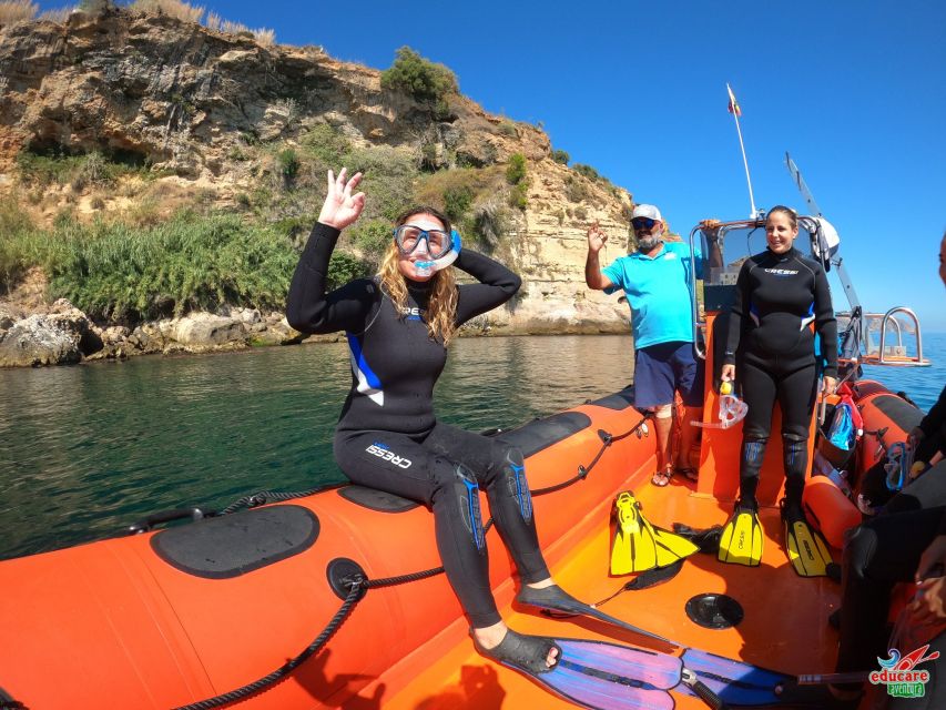 Nerja-Maro: Snorkeling & Sea Scooter Speedboat Trip - Sea scooters add a playful second act