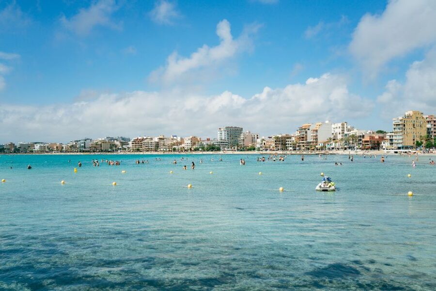 Palma Bay: Parasailing Experience - The 10-minute flight over Palma Bay