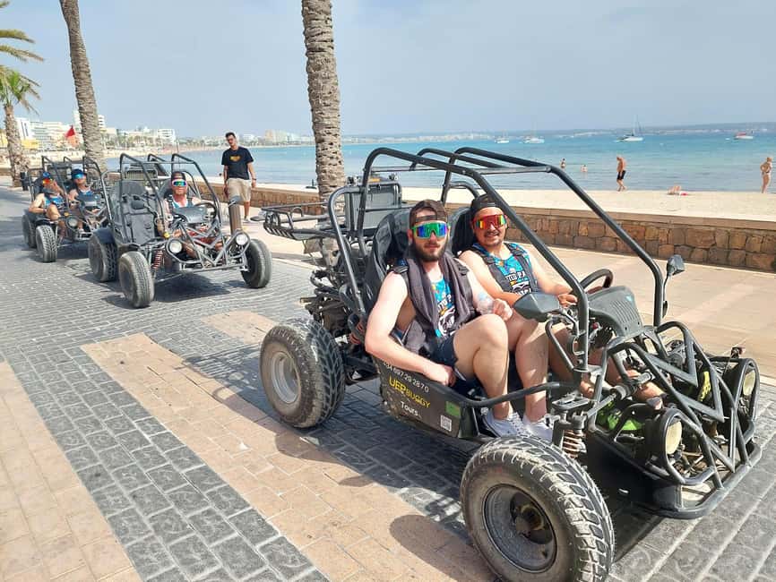 Palma de Mallorca: 2-Seater Buggy Adventure - How the driving works for two people