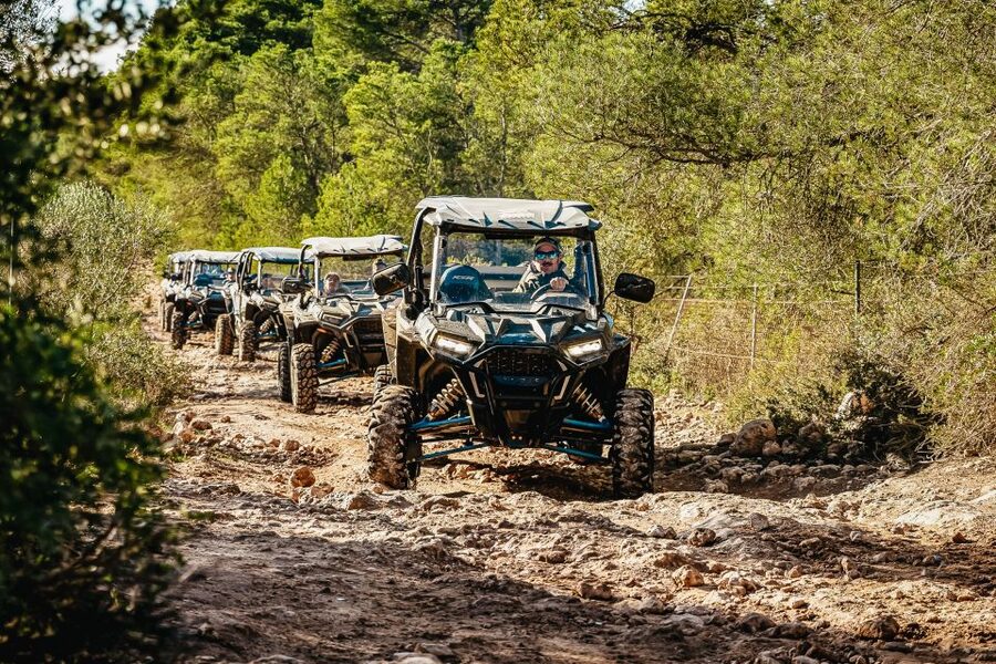 Palma de Mallorca: Off/On Road Buggy Tour with 2 or 4 Seater - Llucmajor and the climb toward Monti Sion